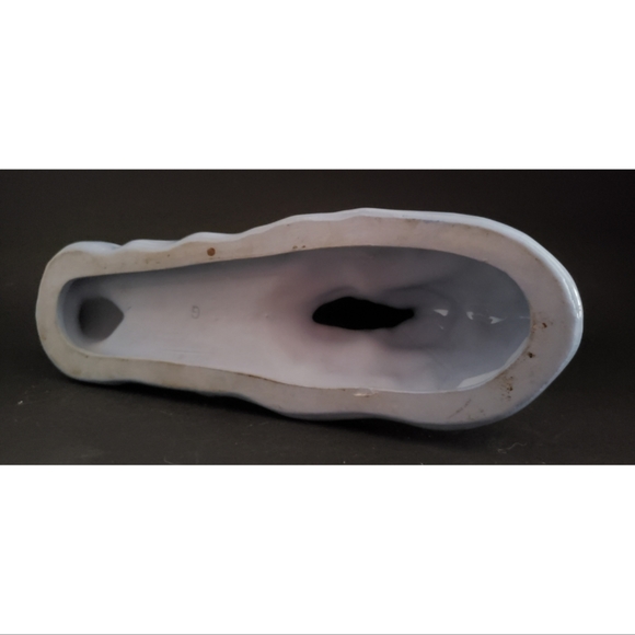 Ceramic/Porcelain Glazed Pale Blue Bird Figure - Picture 2 of 7